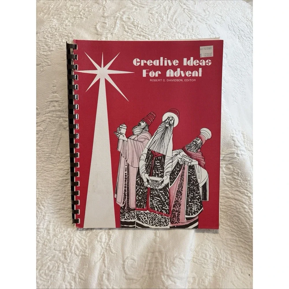 Creative Ideas for Advent Paperback Robert G. Davidson Vintage 1980 Educational